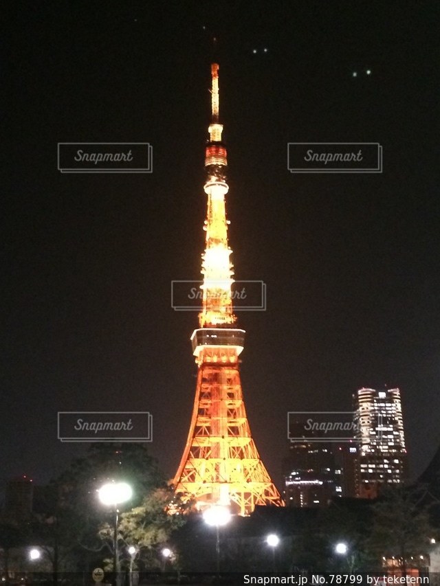 東京タワーの写真・画像素材[78799]